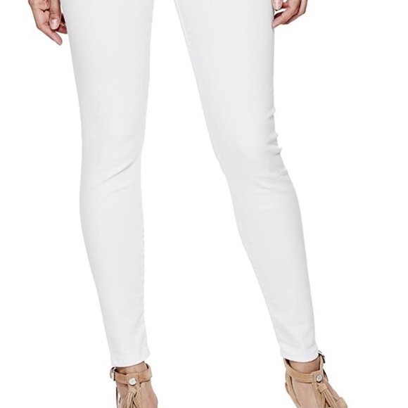 GUESS women’s shape up seamless white jeans size 4 - Picture 5 of 12
